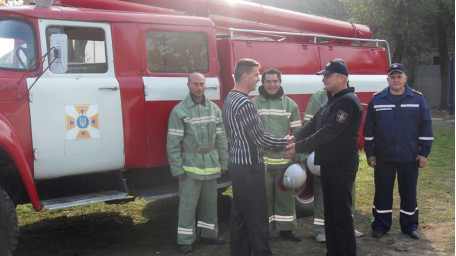 У Генічеському районі відкрито ще одну місцеву пожежну охорону